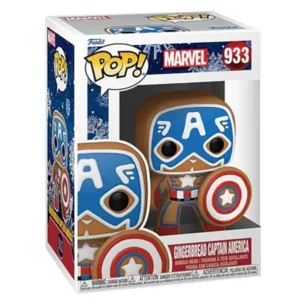 Funko POP! FK50657 Gingerbread Captain America