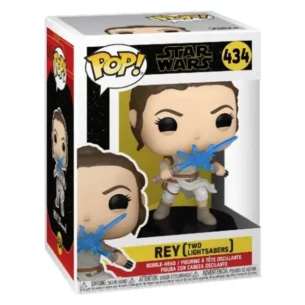 Funko POP! FK51484 Rey - 2 Lightsabers