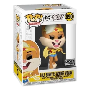 Funko POP! FK51735 Lola Bunny as Wonder Woman