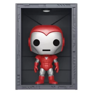 Funko POP! FK64806 Hall of Armor: Iron Man Model 8 Silver Centurion