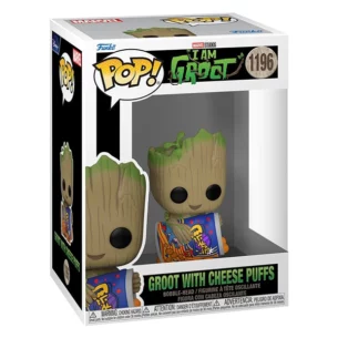 Funko POP! FK70654 Groot w/Cheese Puffs