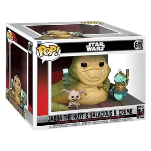 Funko POP! FK70742 Jabba the Hutt & Salacious B. Crumb